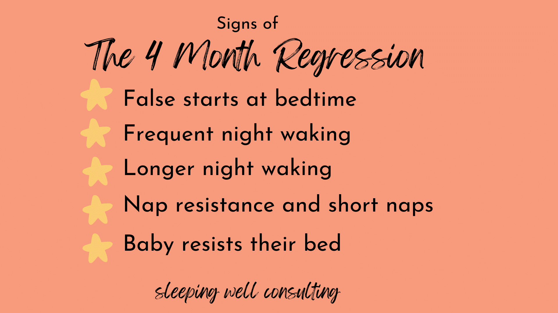 4-month sleep regression: Signs and management